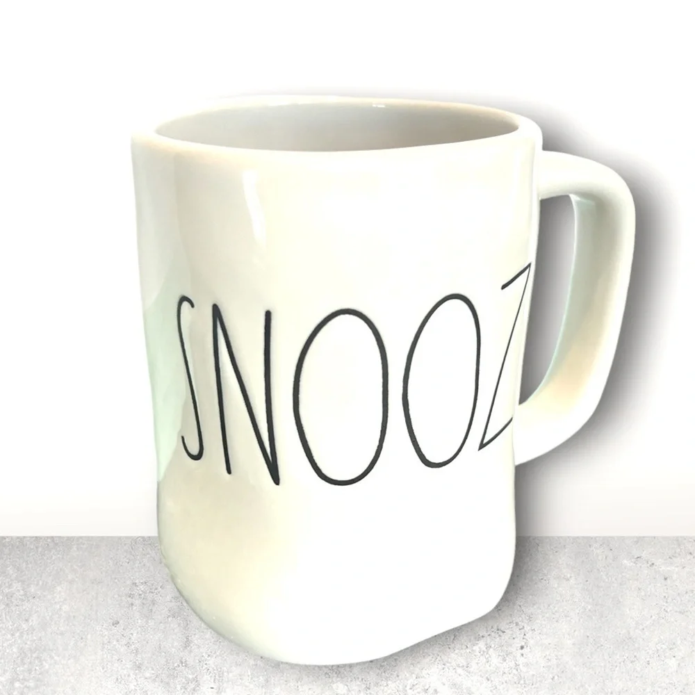 Rae Dunn SNOOZE Mug. Great Mom Gift Dad Gift Rae Dunn Collectible Gift NWOT